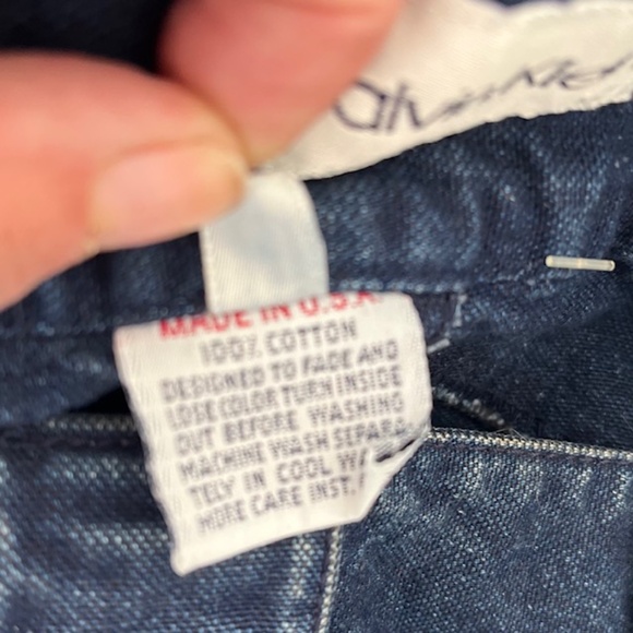 Calvin Klien Vintage Bag Jeans NWT - Picture 9 of 10